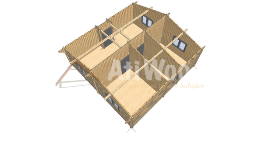 Casa de madera personalizada modelo La Palma