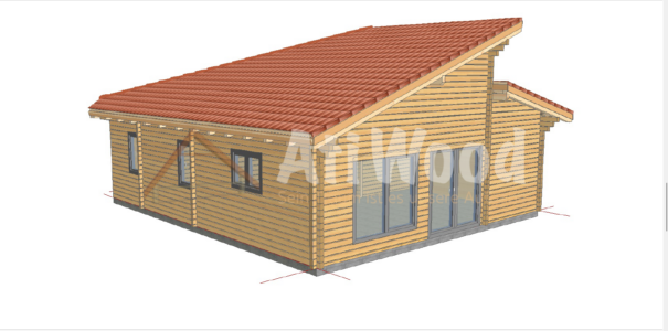 Casa de madera en Santa Brígida con diseño a medida