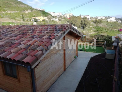 Casa de madera Efren construida por AtiWood