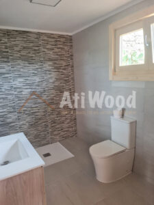 Baño de Casa Javier y Mari con ducha